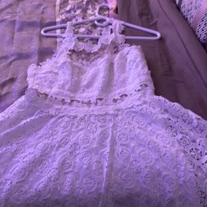 White Windsor dress size large